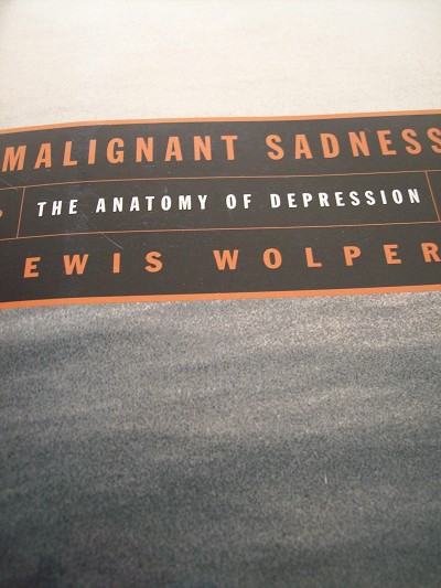 quotes about depression and sadness. Malignant Sadness